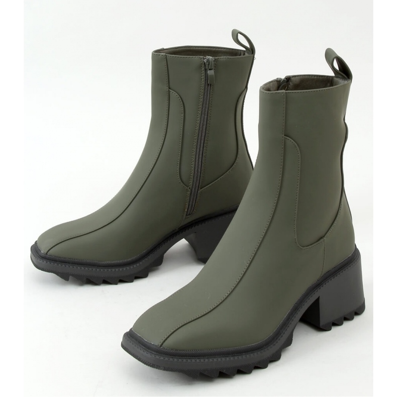 Botines de mujer verdes QT33P Verde - Inello