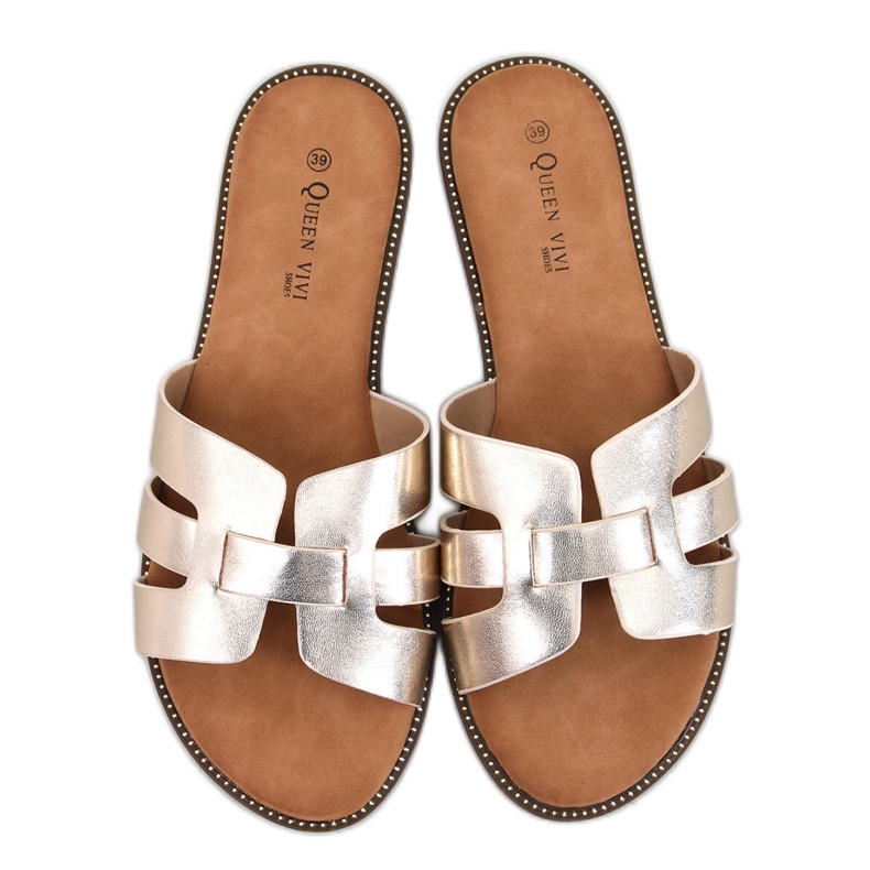 Sandalia de mujer Charnes Gold - Inello amarillo Sandalia de mujer Charnes Gold - Inello amarillo