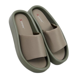 Sandalia de mujer Fontes Oliver suave - Inello verde