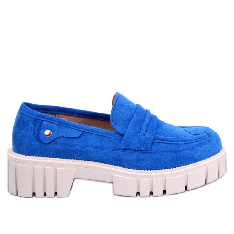 Mocasines plataforma Chandra Azul - Inello Mocasines plataforma Chandra Azul - Inello