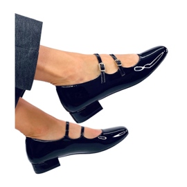Bailarinas de tacón con tiras Corigan Negro - Inello Bailarinas de tacón con tiras Corigan Negro - Inello