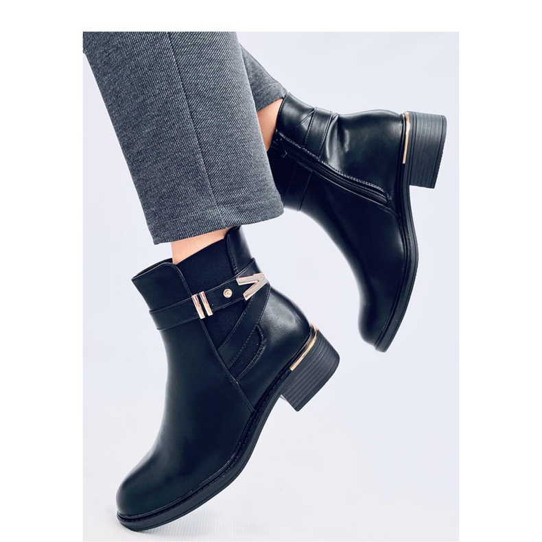 Botas Chelsea Gavins de poliuretano negro - Inello Botas Chelsea Gavins de poliuretano negro - Inello
