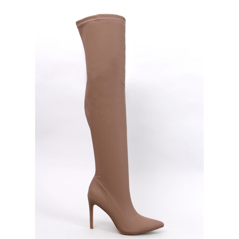 Botas stiletto Dearica caqui - Inello marrón