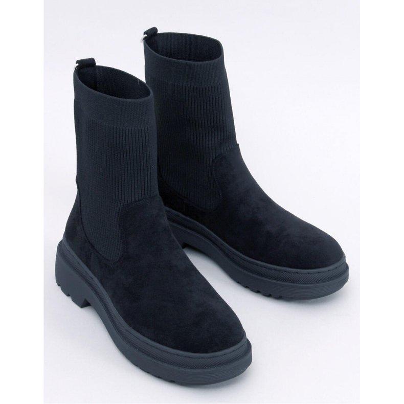 Joyner Black - Botas Chelsea Inello con parte superior elástica negro