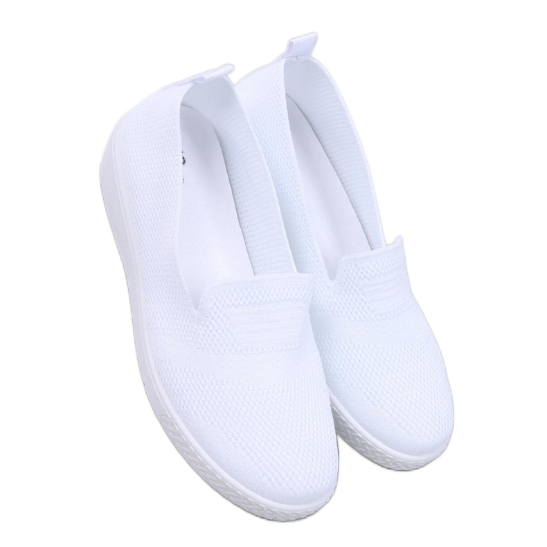 Combe Zapatillas calcetín blancas - Inello blanco