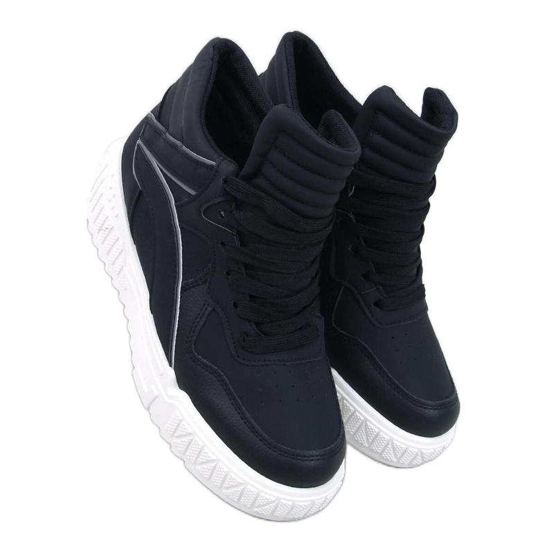 Zapatillas altas Gahine negras - Inello negro