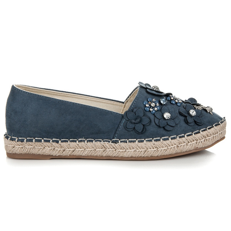 Marquiz Zapatos bajos sin cordones con adornos azul Marquiz Zapatos bajos sin cordones con adornos azul