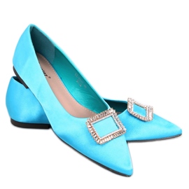 Bailarinas elegantes con piedras Lorella Azul - Inello