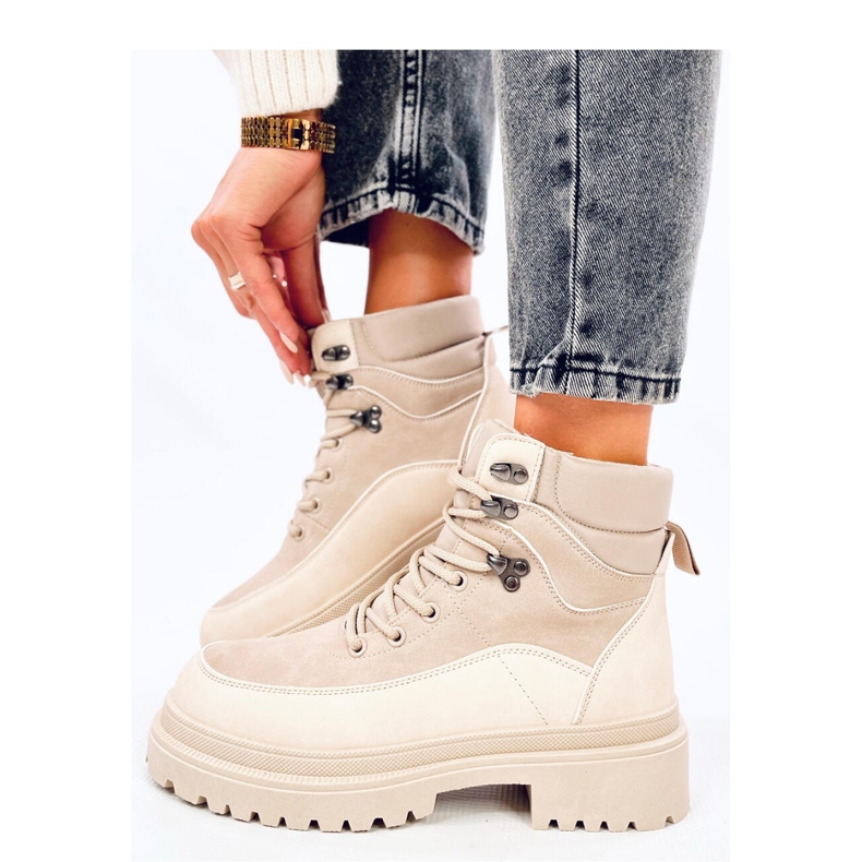 Mathen Botas trampero beige - Inello