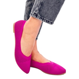 Bailarinas caladas almendra Sotty Fucsia - Inello rosa