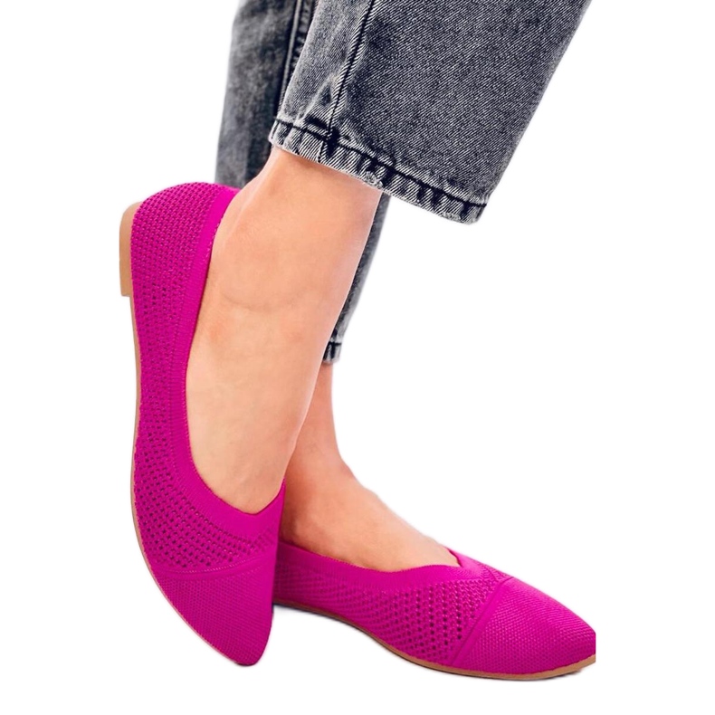 Bailarinas caladas almendra Sotty Fucsia - Inello rosado Bailarinas caladas almendra Sotty Fucsia - Inello rosado