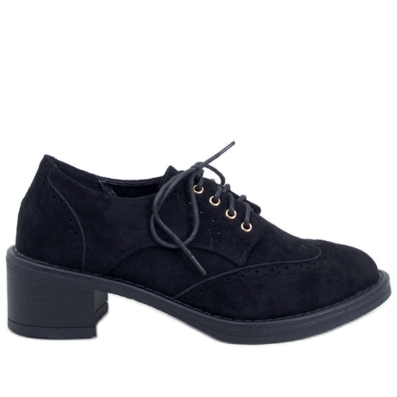 Mocasines tacón Vedra negro - Inello