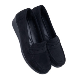 Mocasín cuña Vegar negro - Inello Mocasín cuña Vegar negro - Inello
