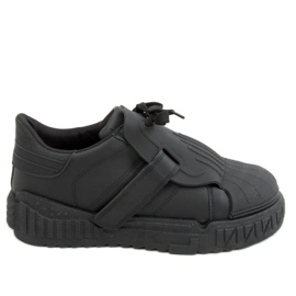 Deportivas negras de mujer NB513P Negro - Inello