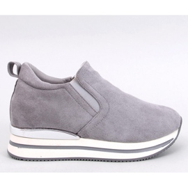 Zapatos cuña oculta Boult Gris - Inello Zapatos cuña oculta Boult Gris - Inello