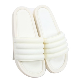 Sandalia chanclas de mujer Minno Blanco - Inello