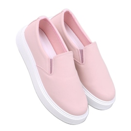Allams Zapatillas slip-on rosa - Inello rosado