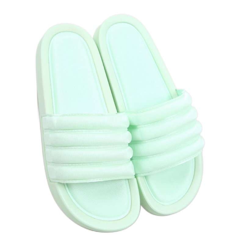 Sandalia chanclas de mujer Minno LT.GREEN - Inello verde