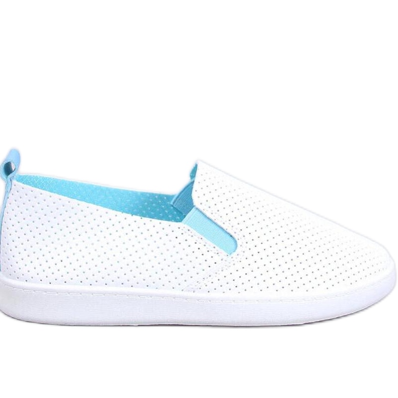 Zapatillas slip-on Jousse BLANCO/AZUL - Inello Zapatillas slip-on Jousse BLANCO/AZUL - Inello