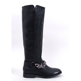 Botas plena flor de mujer Daigle Negras - Inello negro
