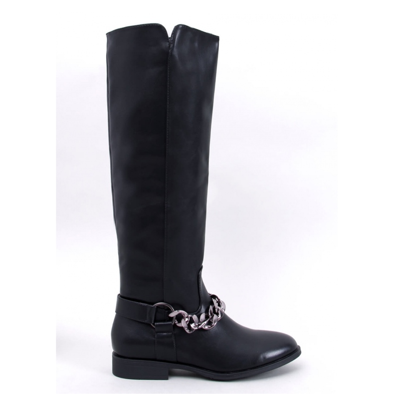 Botas plena flor de mujer Daigle Negras - Inello negro
