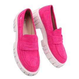 Mocasines plataforma Chandra Peach - Inello rosa