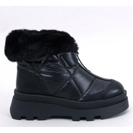 Tavaris Botas de nieve negras con pelo - Inello negro