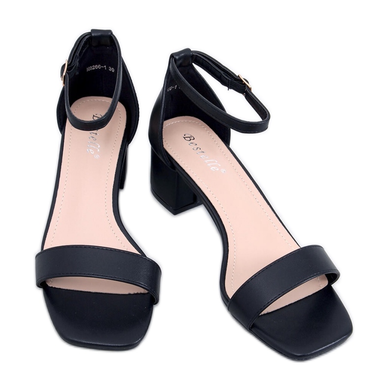 Bronx Sandalias tacón negro - Inello Bronx Sandalias tacón negro - Inello