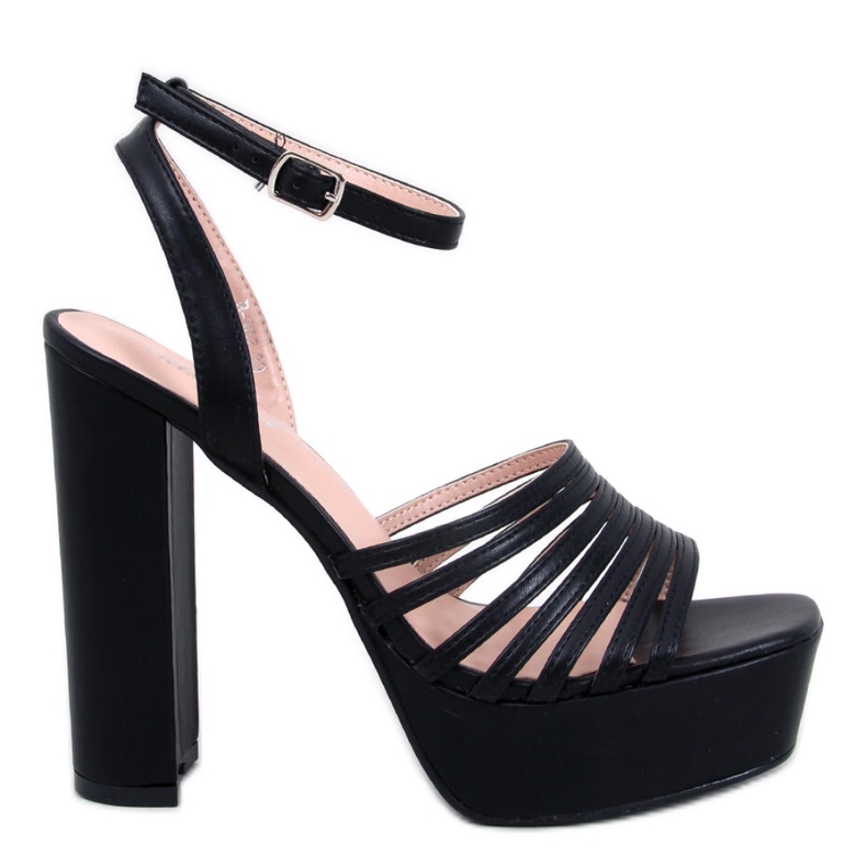 Sandalias plataforma Taboo negras - Inello negro