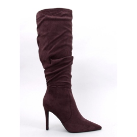 Botas clásicas de tacón Danielle Brown - Inello marrón