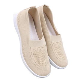Didier Deportivas tipo calcetín beige - Inello