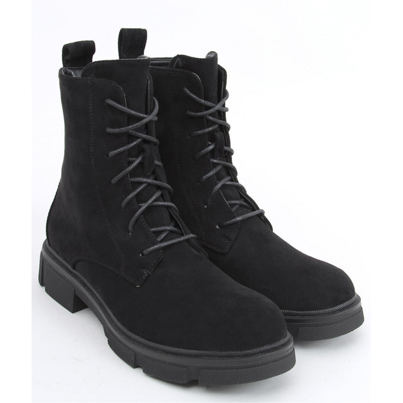 Zoe Trabajadores con cordones negros - Inello