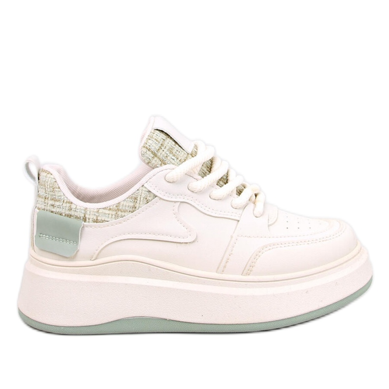 Deportivas de mujer Motimes Beige Verde pastel - Inello