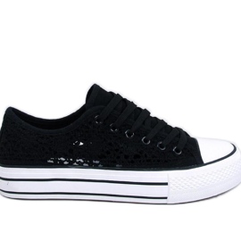 Ferrie Zapatillas negras con cordones - Inello negro