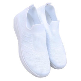 Groppi Zapatos tipo calcetín sin cordones blancos - Inello