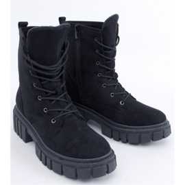 Botines cordones Kelis negro - Inello
