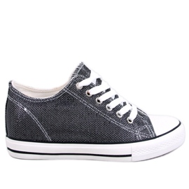 Foss Deportivas cuña negra - Inello negro