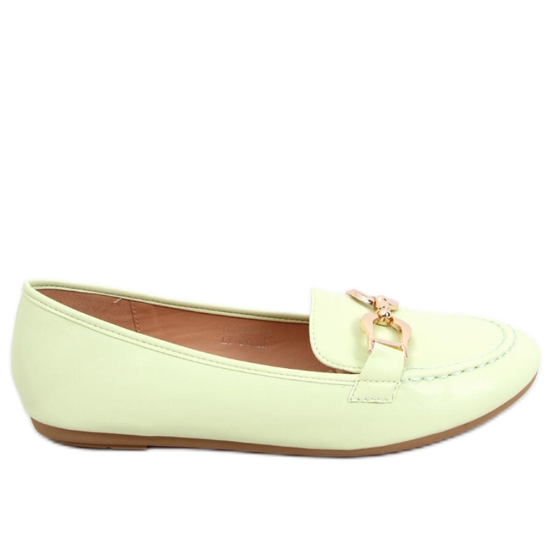 Mocasines de mujer Amiya LT.GREEN - Inello verde