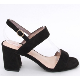 Sandalias tacón Peony negro - Inello Sandalias tacón Peony negro - Inello