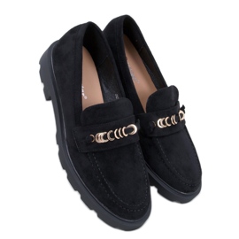 Mocasines de mujer Molla Negro - Inello Mocasines de mujer Molla Negro - Inello