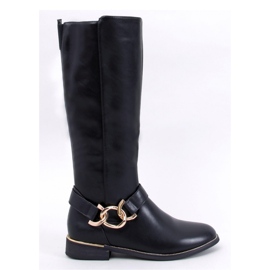 Botas con cadena Devers Negro - Inello