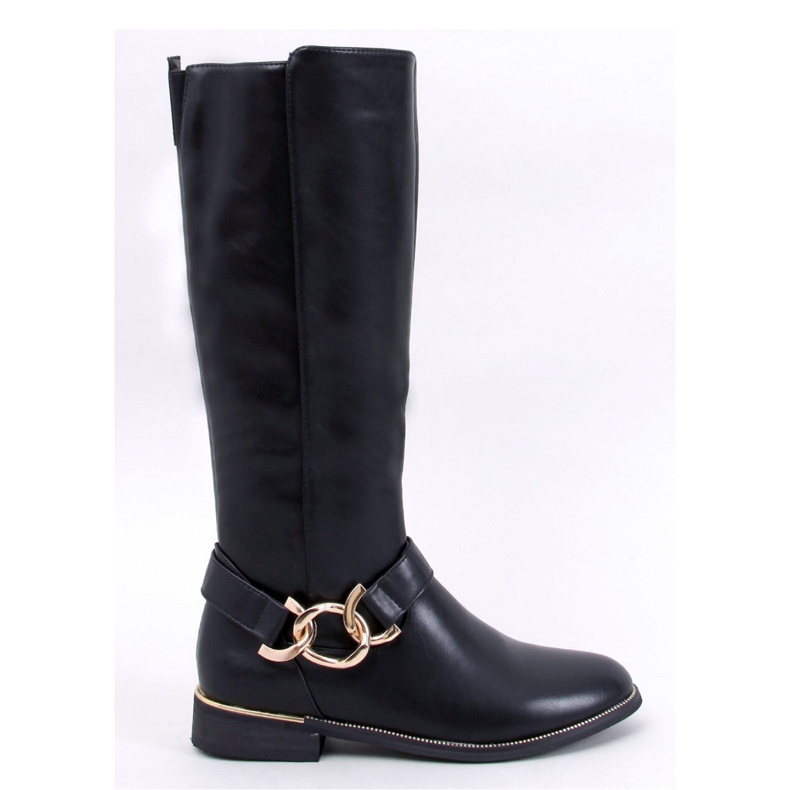 Botas con cadena Devers Negro - Inello