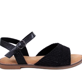 Sandalias de mujer Mollies negras - Inello negro