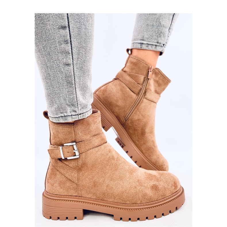 Botas Chelsea Ortiz Camel - Inello marrón Botas Chelsea Ortiz Camel - Inello marrón
