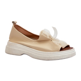 Step in style Sandalias Modelo Zazoo 2939 Beige Claro - Pisa con estilo