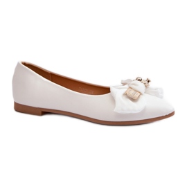 Step in style Bailarina Modelo Satris ZA39P Blanco - Pisa con estilo