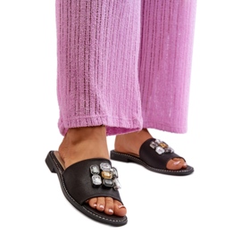 Step in style Sandalia Chanclas Modelo S.Barski KV27-031 Negro - Pisa con estilo