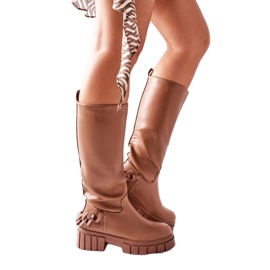 Step in style Botas Modelo Teardown LQ-21 Marrón - Paso con estilo beige Step in style Botas Modelo Teardown LQ-21 Marrón - Paso con estilo beige