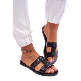 Step in style Sandalia Chanclas Modelo Zaxy JJ285263 Negro - Pisa con estilo
