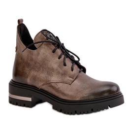 Step in style Botas Modelo Zazoo 60309 Beige Oscuro - Paso con estilo